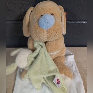Vintage Ty Baby Snugglespup Plush Dog